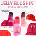 Revolution Jelly Blush Lip and Cheek Tint Hyaluronic Acid Pink