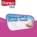 Sanita Club Toilet Paper Rolls, 200 Sheets, 10 Pack