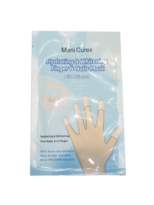 Mani Curex Milk Brightening Moisturizing Nail Mask - 20ml
