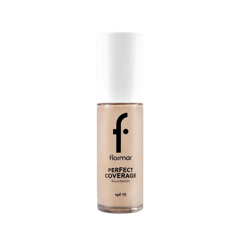 Best Full Coverage Foundation Long Wear Almond Oil Formula Flormar 30ml