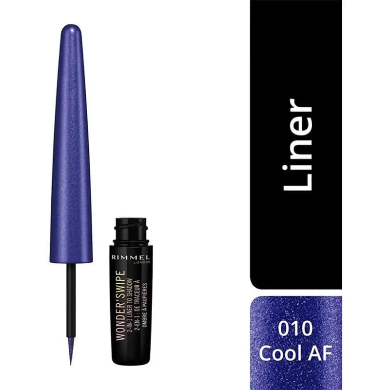 Best Shadow Liner 2-In-1 Wonder Swipe Cool Af 10 Rimmel 1.7ml