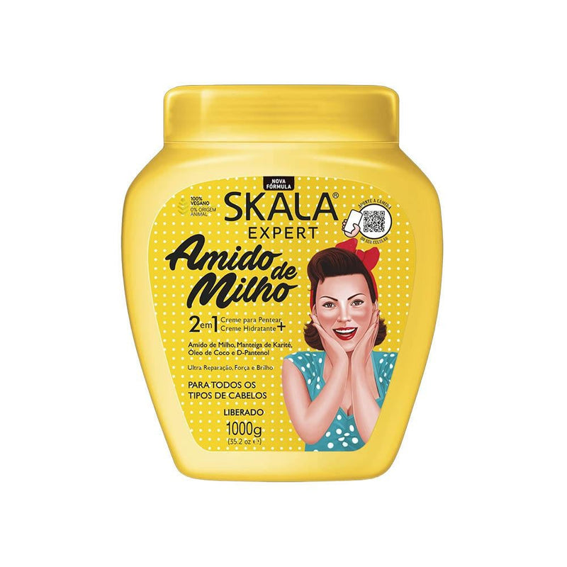 Amido de Milho 2-in-1 Hair Treatment Cream Skala Expert 1000g