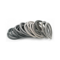 Basic Care Elastic Hair Ties, 22 Count, Assorted Colors