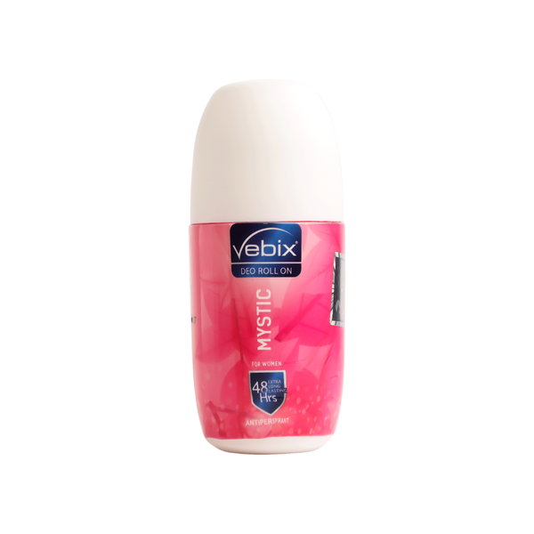 Vebix Mystic Women's Roll-On Deodorant, 48-Hour Odor Protection, 50ml
