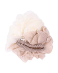 Spa System Spherical Body Loofah in Assorted Colors for Rich Lather and Exfoliation