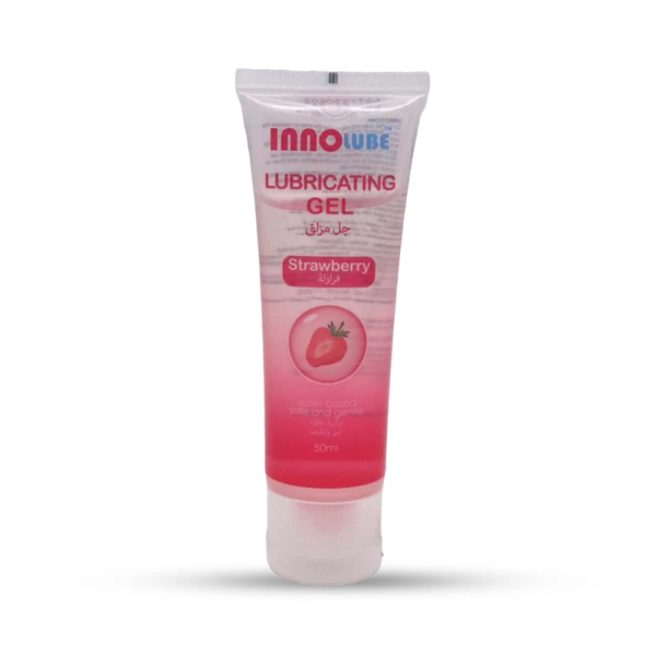 Strawberry Lube Flavored Lubricant Gel Comfort Enhancer Innolube 50ml