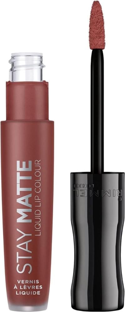Matte Liquid Lipstick Long-Lasting Wear Troublemaker Rimmel 723