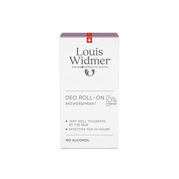 Cream Antiperspirant Deodorant Fragrance-Free Sensitive Skin Louis Widmer 50ml