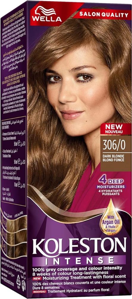 Blonde Hair Dye Permanent Colorant Dark Warm Shade Koleston 60ml