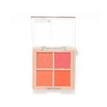 Katia Blush Palette Wild Beach 4 Shade Powder Cheek Makeup