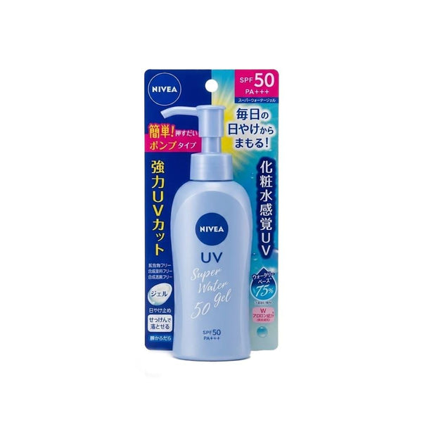 NIVEA Water Gel Sunscreen SPF 50+ Lightweight 140g
