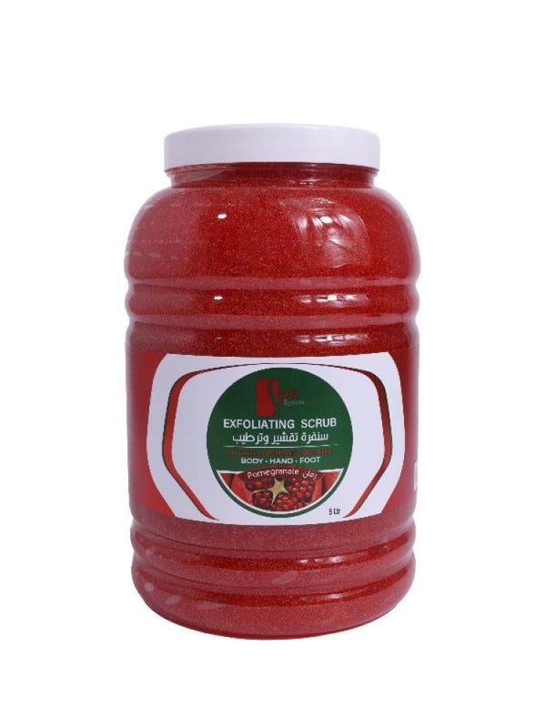 Spa System Pomegranate Exfoliating Body Scrub - 5L