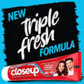 Closeup Antibacterial Toothpaste Red Hot Spicy Flavor 50ml