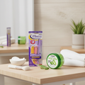 Feather Flamingo Blades & Cosmo Aloe Vera Gel Kit for Smooth Skin