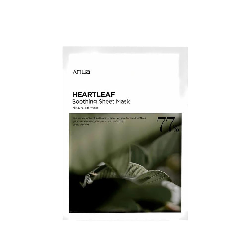 Anua Heartleaf Soothing Face Mask 77% Houttuynia Cordata 25ml
