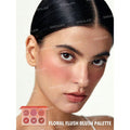 Blush Palette Multicolor Floral Flush Sheglam 18g
