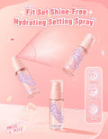 Makeup Setting Spray Double-Fix Long-Lasting Pink Flash 40ml