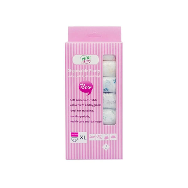 Pure Life Women's Period Panties 7 Pack XL Leak Protection