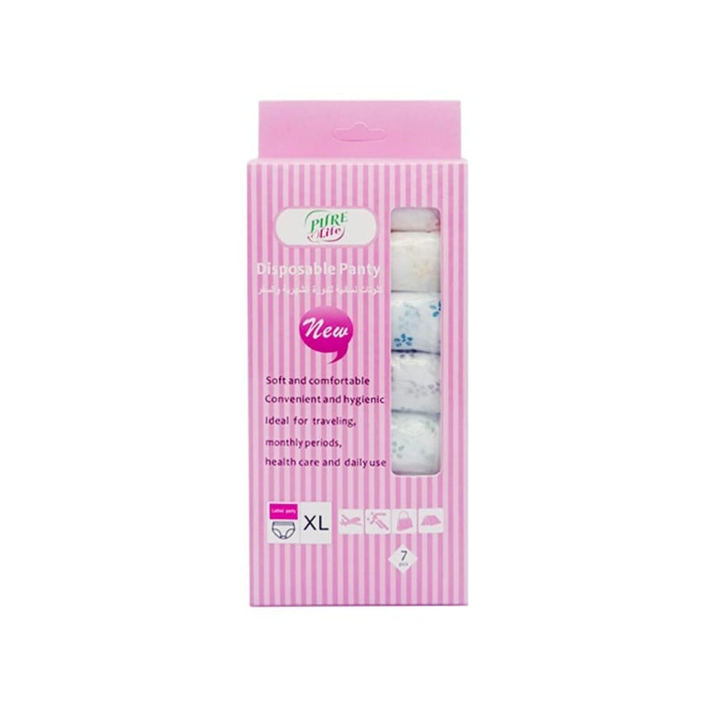 Pure Life Women's Period Panties 7 Pack XL Leak Protection