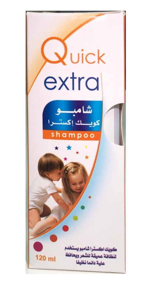 Shampoo for Hard Water Cleansing Hydrating Formula Quick Extra 120ml