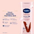 Body Care Set Even Tone Lotion Sweet Almond Oil Vaseline 200ml+100ml