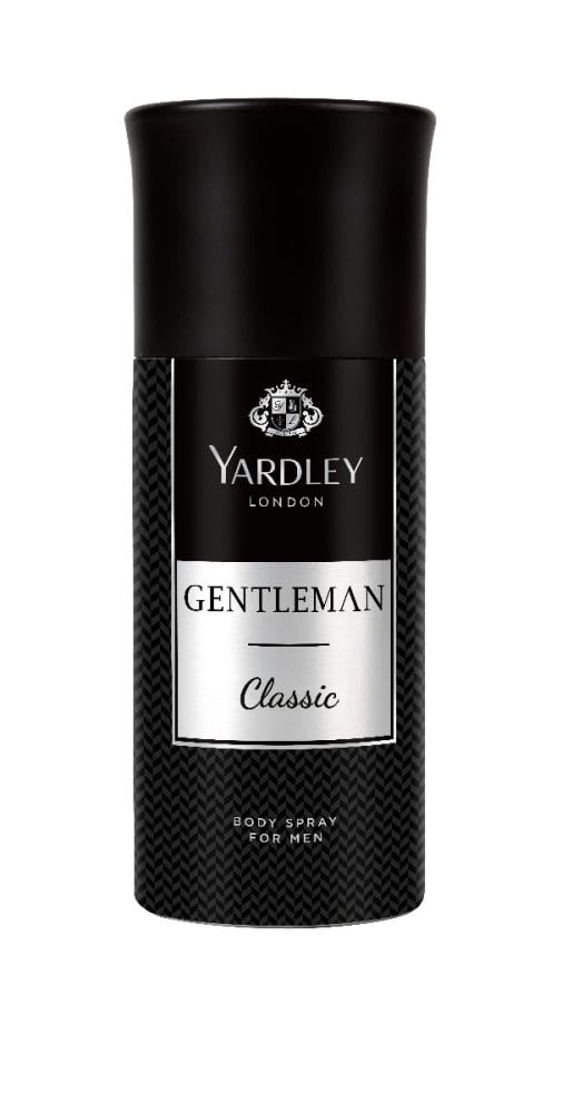 Gentleman Classic Men Body Spray Long-Lasting Fragrance Yardley 150ml