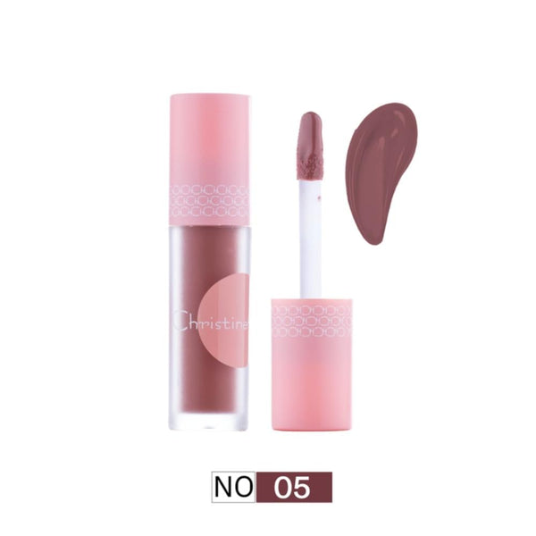 Christine Lip Gloss, Moisturizing Anti-Dryness Formula, Shade 05