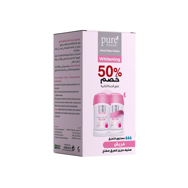 Antiperspirant Stick Fresh Scent Brightening Formula by Pure Beauty 40g