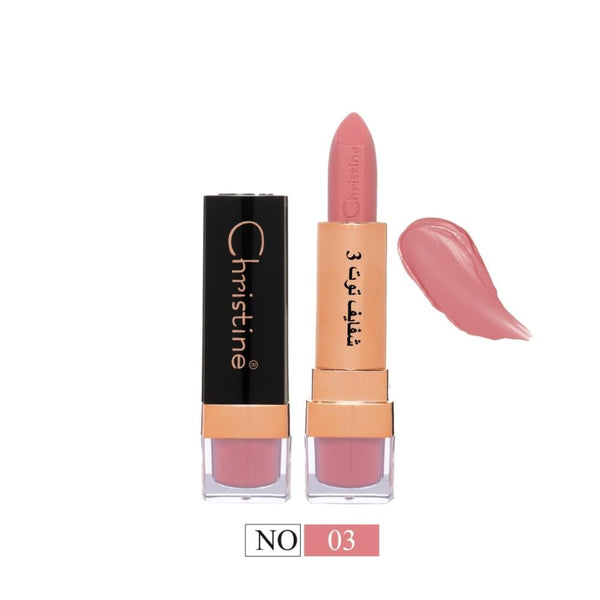 Long Lasting Matte Lipstick Moisturising Berry Shade 03 Christine 1 Piece