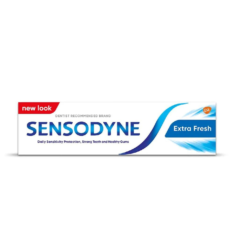 Sensodyne Extra Fresh Toothpaste for Sensitive Teeth Fresh Breath 50ml