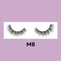 Kaya Natural Mink Eyelashes M8 100% Siberian Mink Reusable