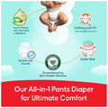 Baby Diapers Size 6 Ultimate Comfort Flexible Fit Pampers 54 Pieces