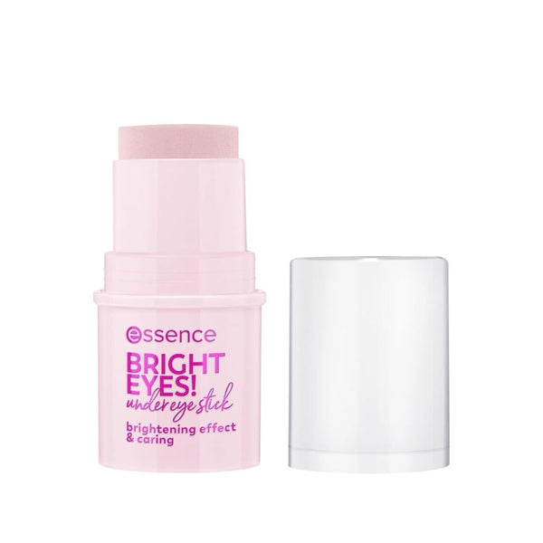 Essence Bright Eyes Stick Primer, Dark Circle Concealer, Aloe Vera, Hyaluronic Acid, 01 Soft Rose