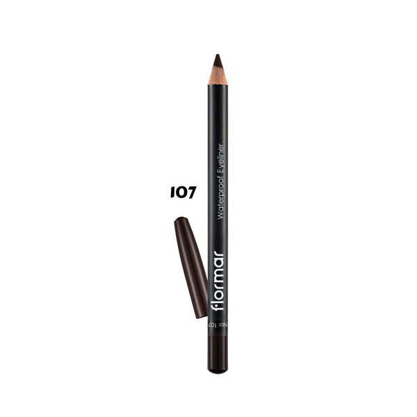 Flormar Waterproof Eyeliner Pencil 107 Copper Brown