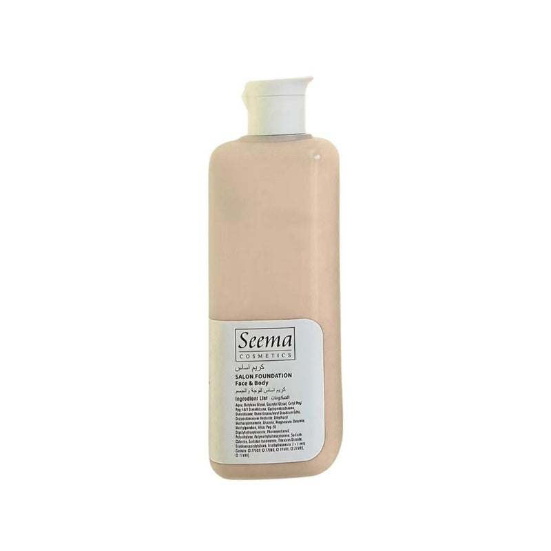 Seema Cosmetics Face and Body Foundation, Waterproof, Buildable Coverage, Shade 07