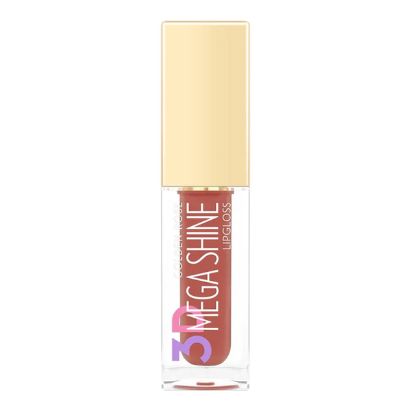 Lip Gloss 3D Mega Shine Long Lasting Finish Shade 112 Golden Rose 10ml