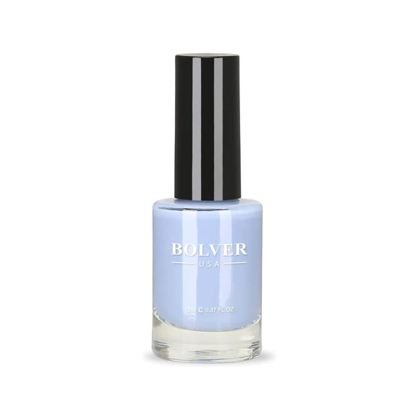 Bolver Nail Polish No. 635 Sky Blue Long-Lasting Quick-Dry