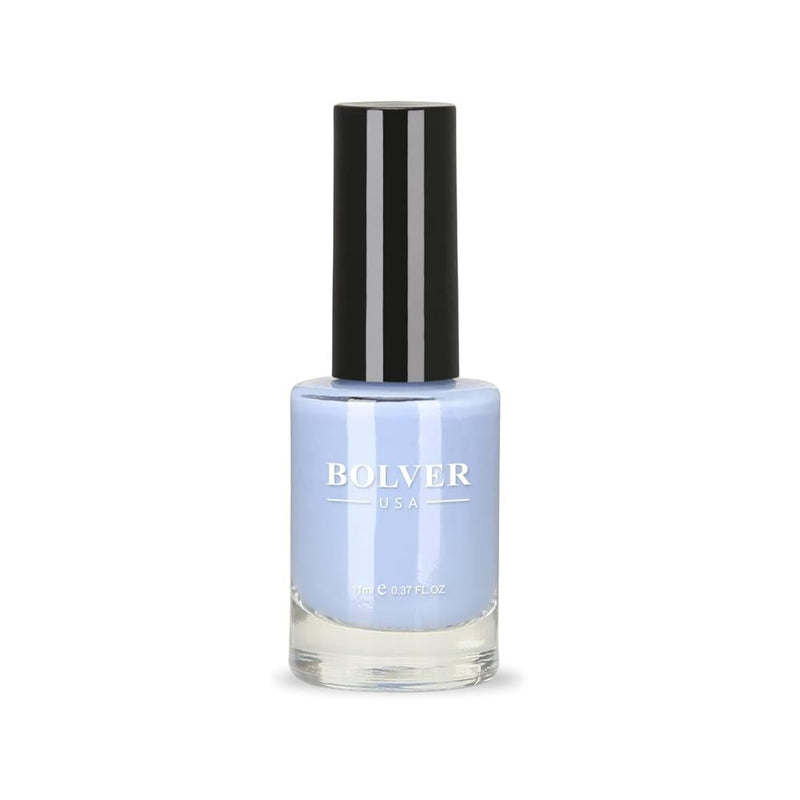 Bolver Nail Polish No. 635 Sky Blue Long-Lasting Quick-Dry