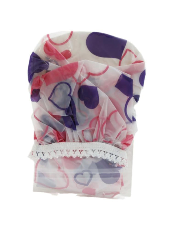 Luxury Waterproof Shower Cap for Hair Protection