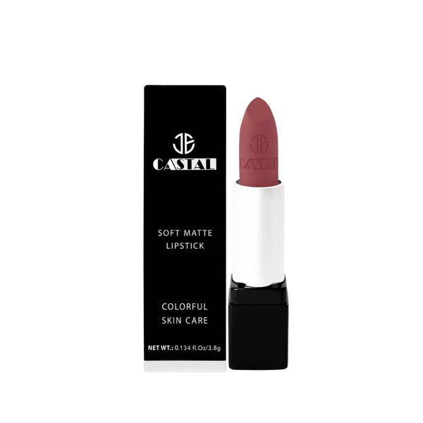 Castal Creamy Matte Lipstick 306 - Long-Lasting, Moisturizing, Natural Matte Finish