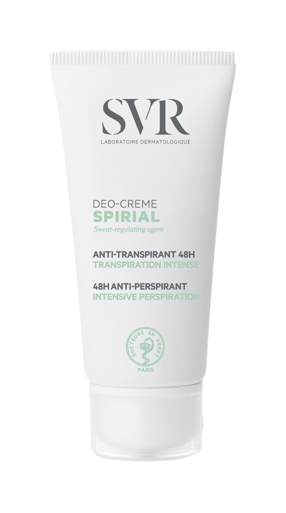 Natural Cream Deodorant 48h Protection Fragrance Free Sensitive SVR 50ml