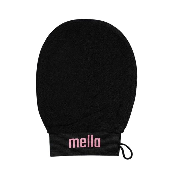 Skin Exfoliating Glove Dead Skin Removal Black Mila LT-B-0