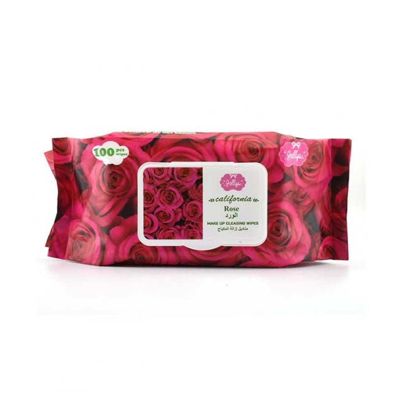 Top Rated Makeup Remover Wipes Rose Scent Gentle Jellys 100 Count