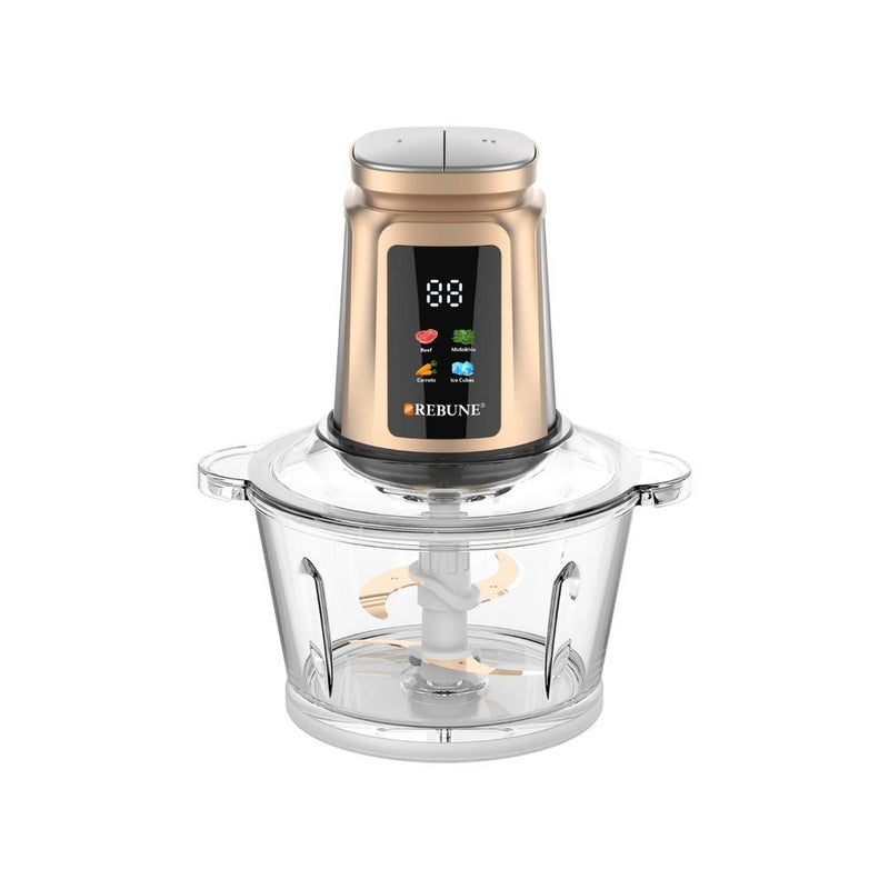 Rebune Electric Meat and Vegetable Grinder 2L 350W Digital Display