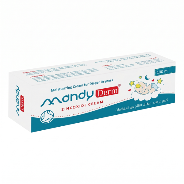 Best Zinc Oxide Cream for Face Soothing Protective Barrier Mandy Derm 100ml