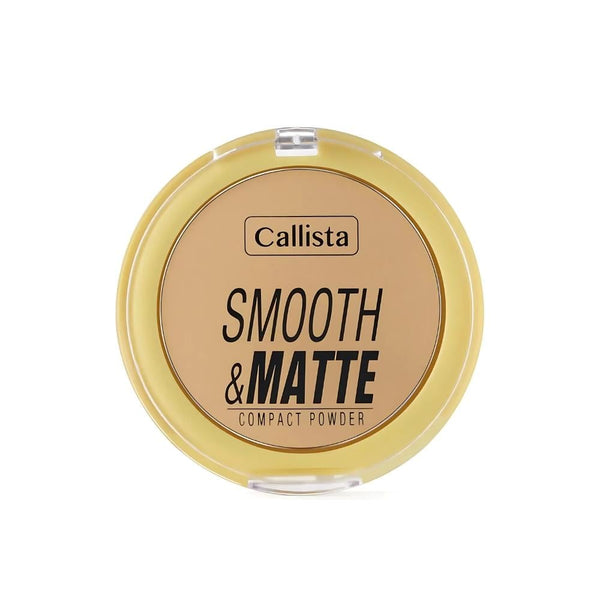 Callista Pressed Face Powder Soft Matte Finish Shine Control 30 Dark Honey