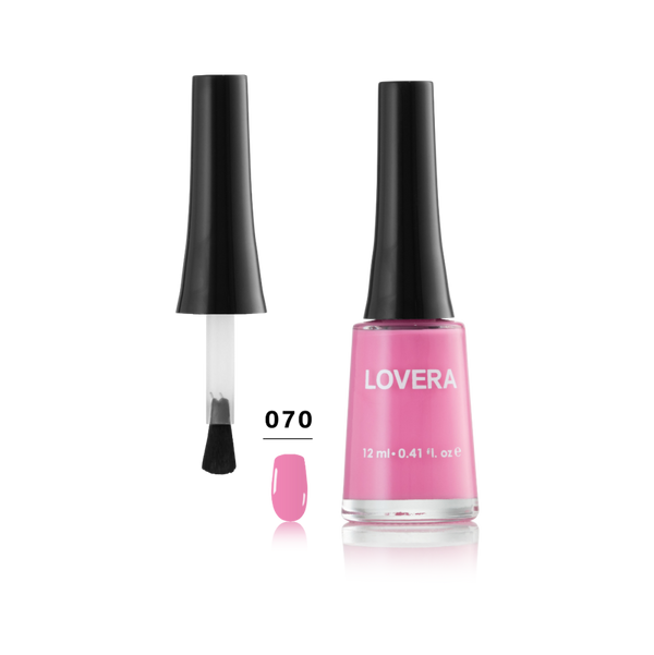 Nail Polish Long-Lasting Glossy Finish Shade 70 Lovera 15ml