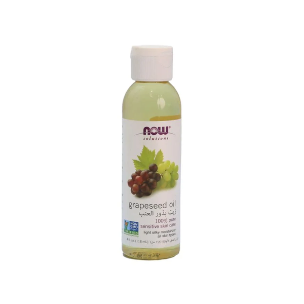 Now Grapeseed Oil Vitamin E Skin Hydration Hair Nourishment 118ml