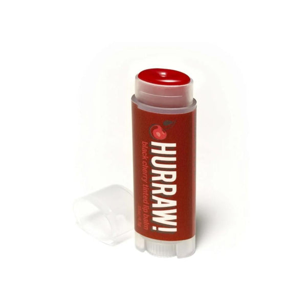 Hurraw! Black Cherry Natural Lip Balm, 4.8g
