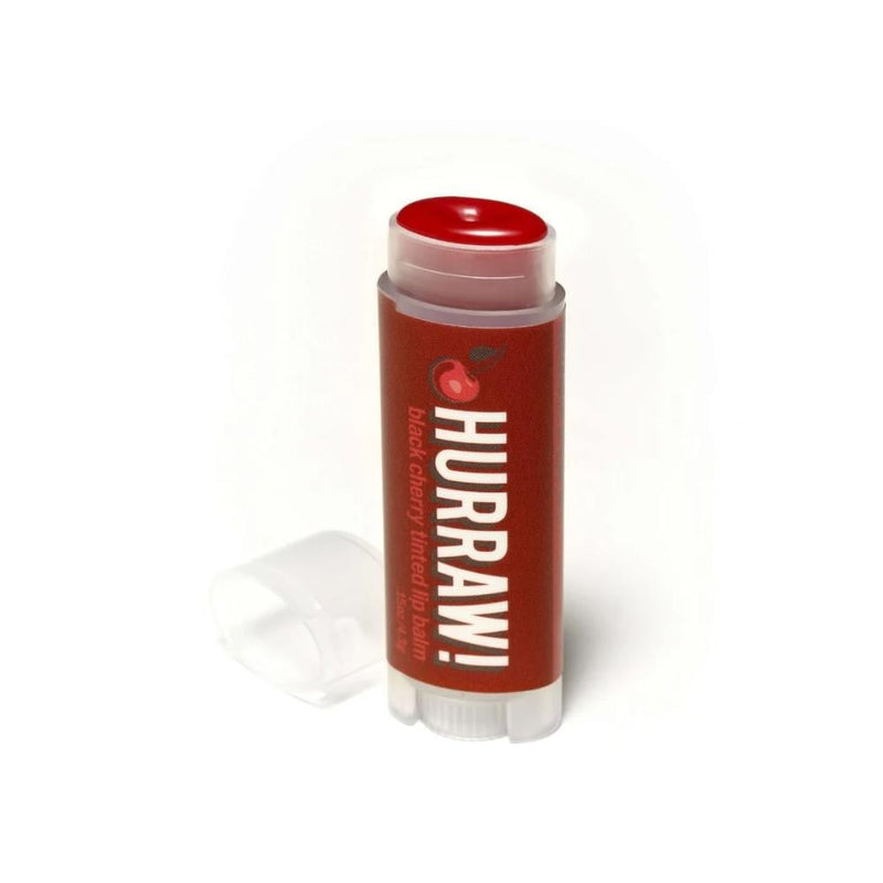 Hurraw! Black Cherry Natural Lip Balm, 4.8g